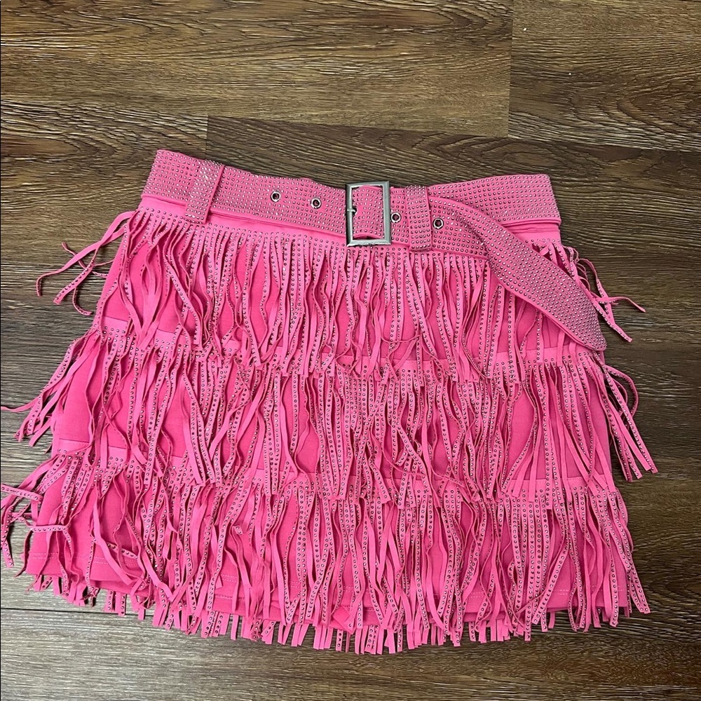 Fringe skirt
